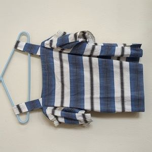 Lucky Brand cotton, cold shoulder women's top